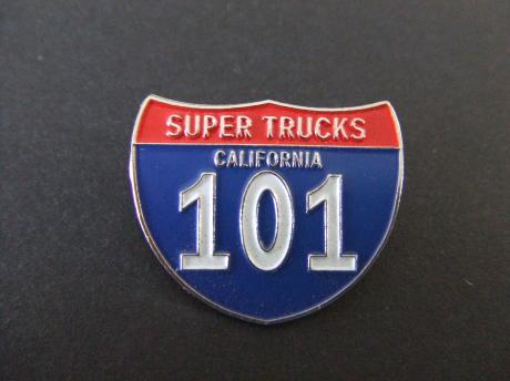 Super trucks California 101 logo